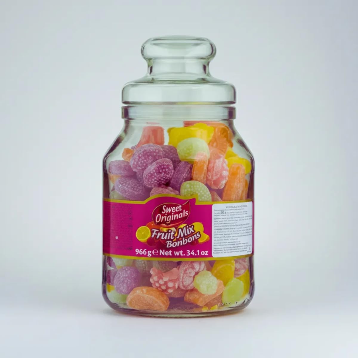 Bala de Fruta Sortida em Vidro, Sweet Originals, 966g | Amazon.com.br