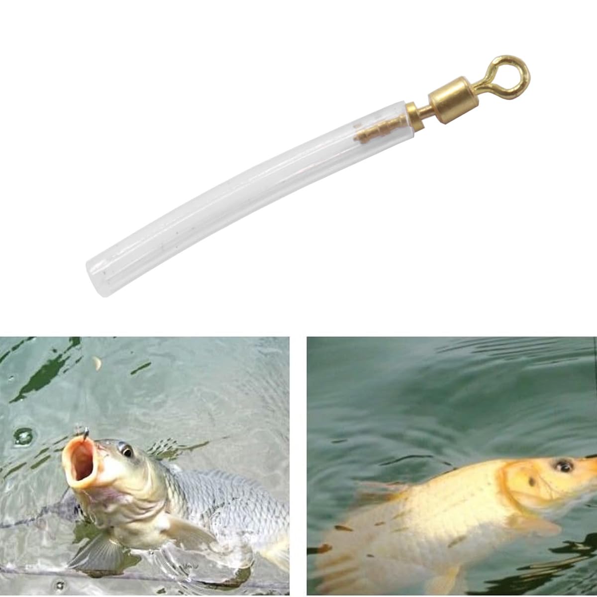 Lot De 50 Adaptateurs Waggler – Accessoires Flotteurs Pour Pêche, Métal Et Plastique, 22 Mm