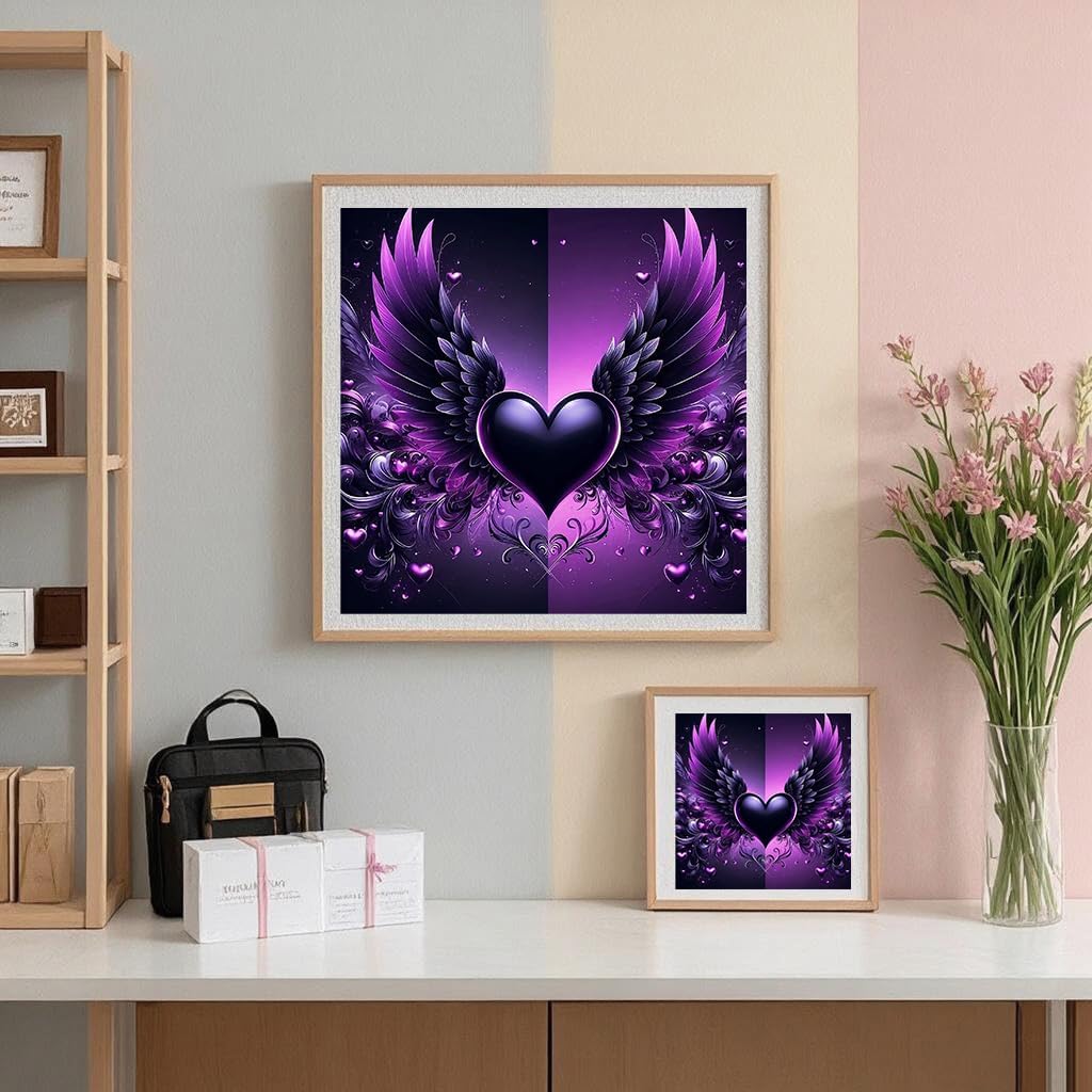 ijbnhd Angel Wings Diamond Art Kits for Adults - 12X12Inch image 4