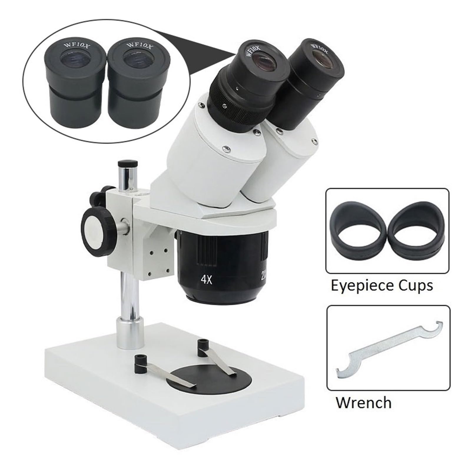 Microscopio Estéreo Binocular Industrial, Herramienta De Reparación Soldadura PCB For Reloj Teléfono Móvil E Inspección, 20x 40x NíTido Y Preciso
