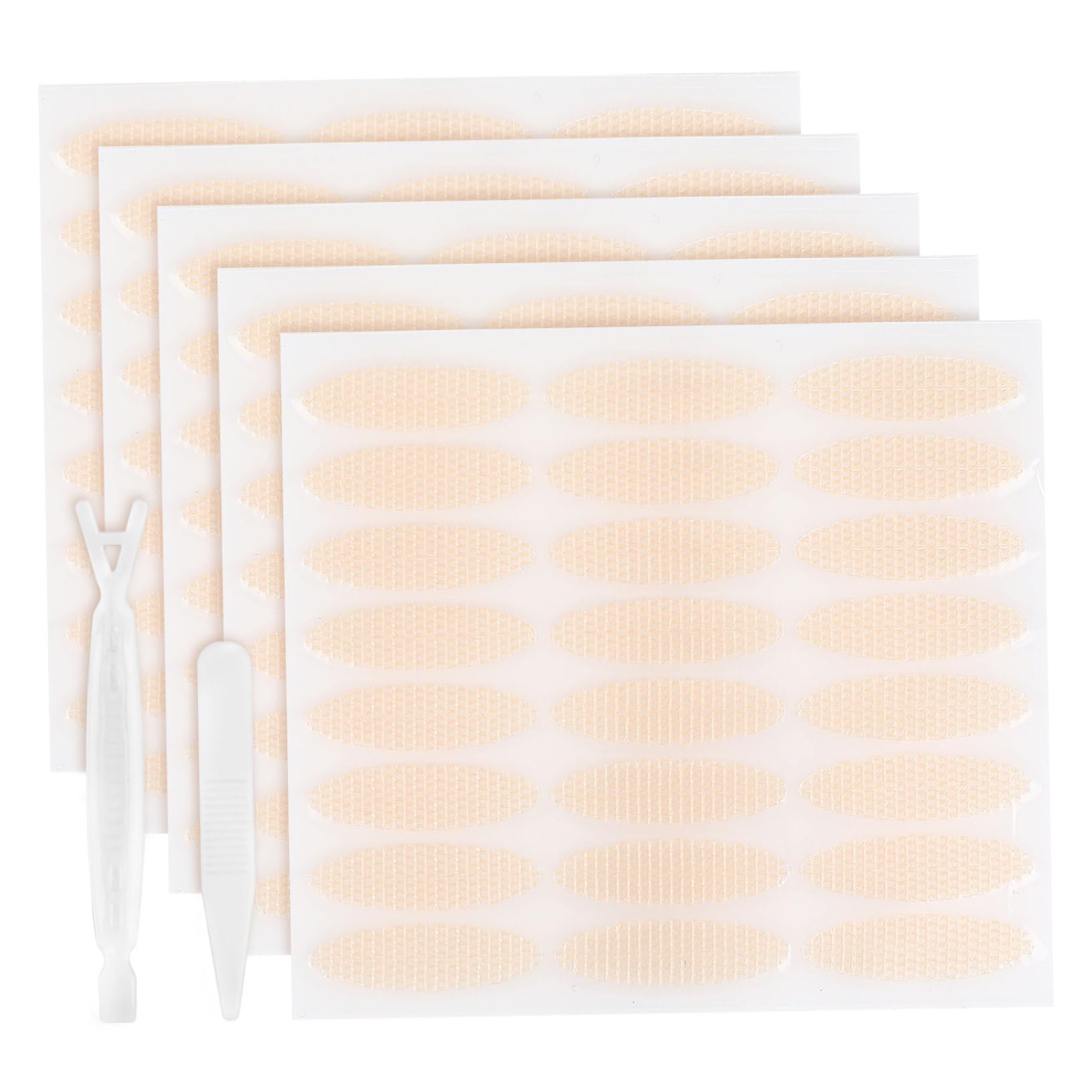 FOMIYES 240 Pcs Lace Eyelid Tape for Instant Double Eyelid Stickers for Hooded Eyes Tape Adhesion