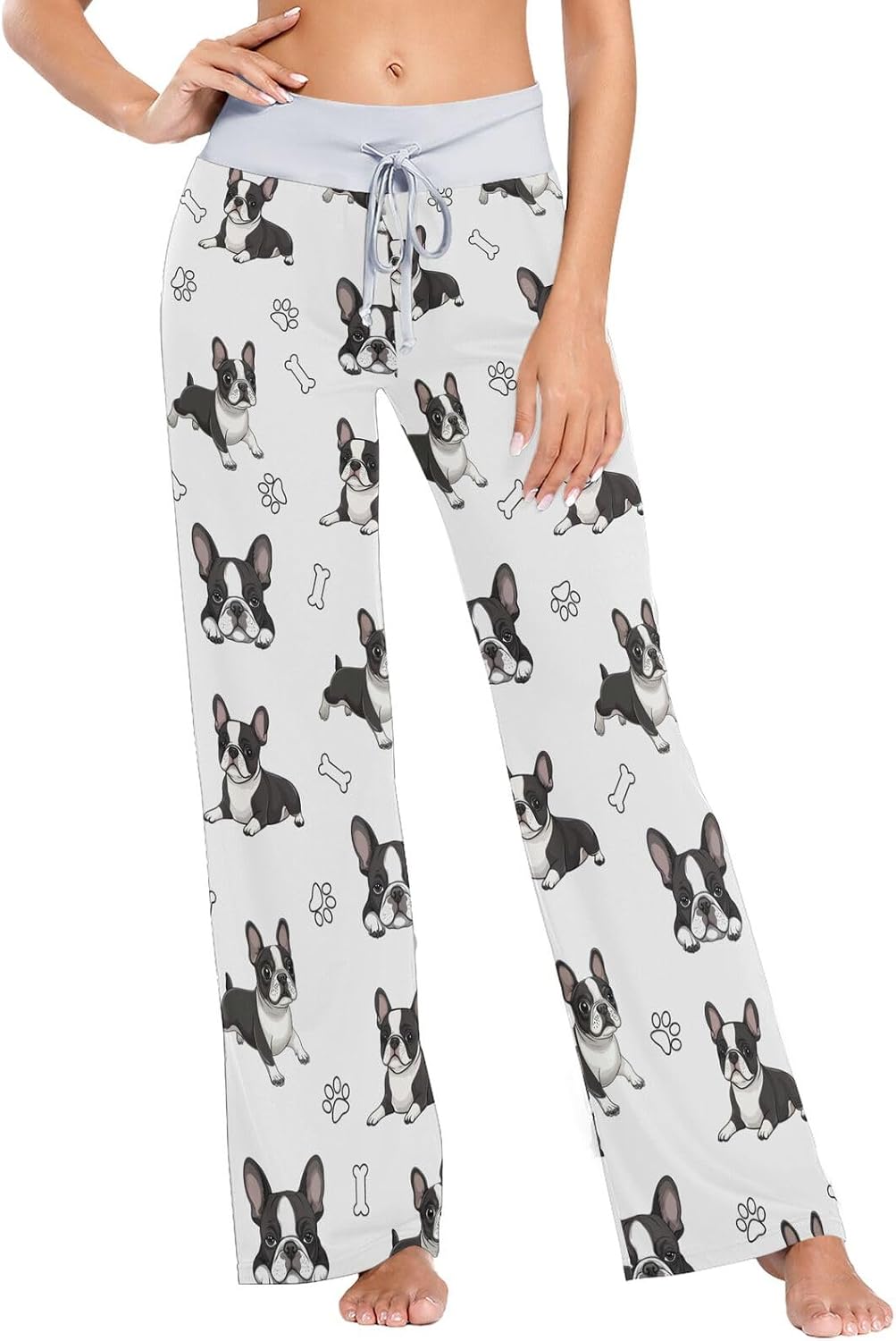 Didi & Hosa Pajama Bottoms for Women Soft Comfy Long Pajamas Pants Sleepwear with Drawstring XS-L，X-Small