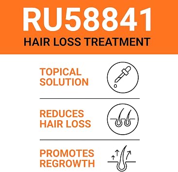 RU58841 5% Solution (50mg/ml) Hair Serum - 30mL Bottle