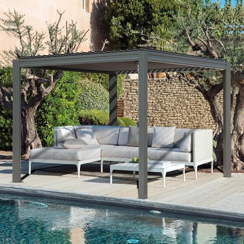 Domi 10×10 Louvered with Drainage