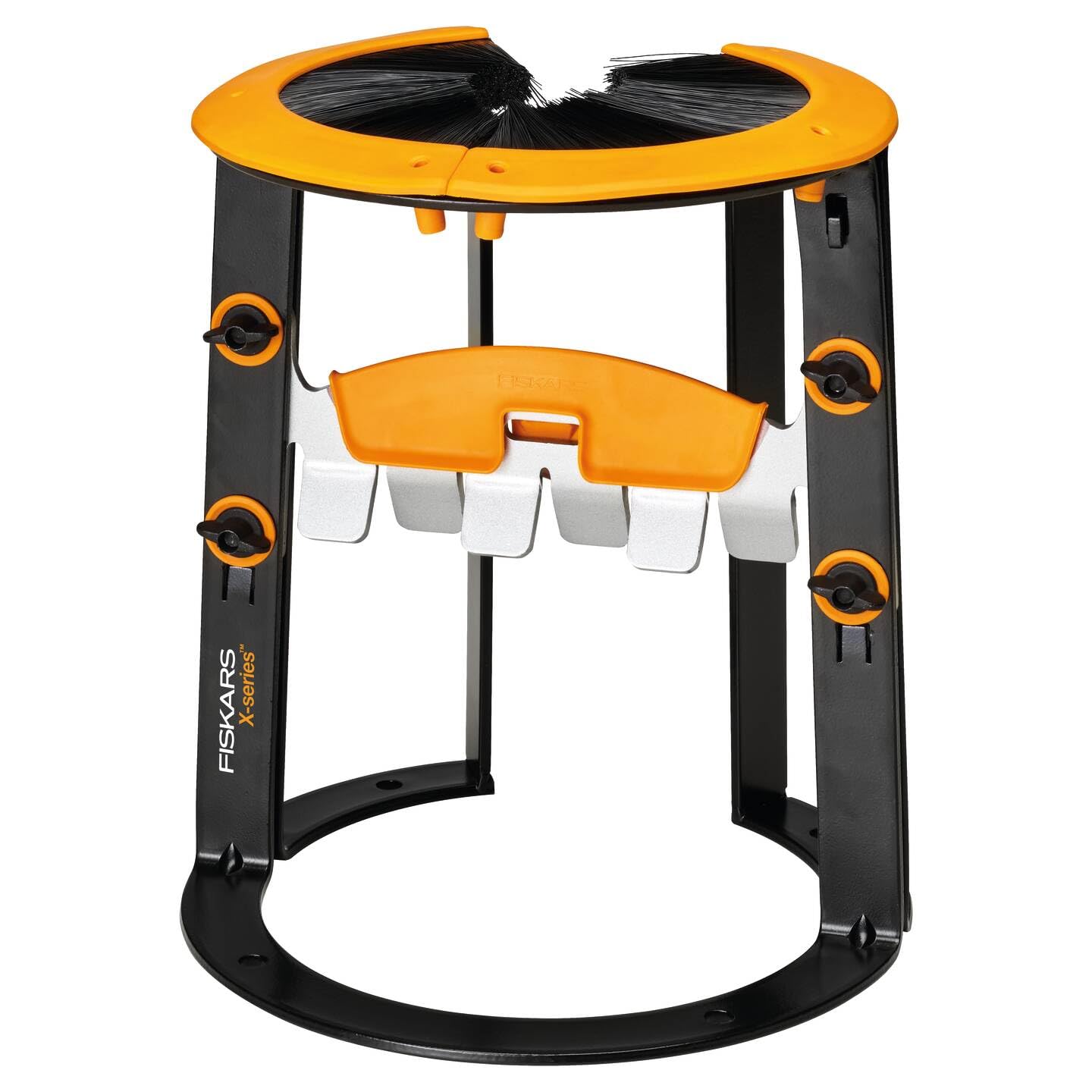 Fiskars X-Series Cortadora de leña L, Cortadora de leña Segura y Manual para Troncos de hasta Ø 12 cm, Incluye Bolsa, Negro/Naranja, 1079156