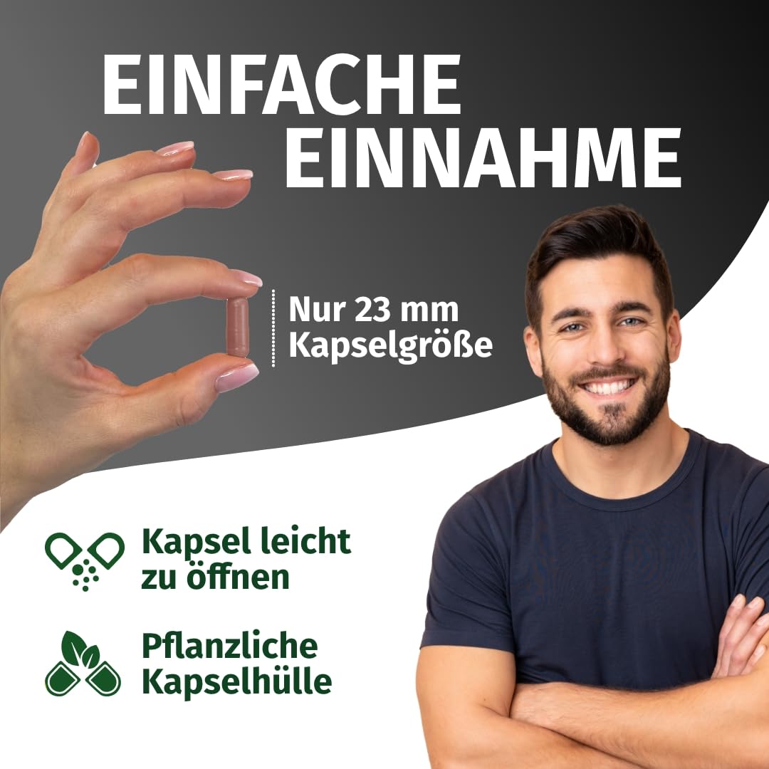 Green Naturals® Himalaya Shilajit 1.300 mg – 180 Kapseln – 3 Monate vegan | Standardisiert auf 50 % Fulvinsäure & 12 % Huminsäure · Ohne Zusätze · Laborgeprüft in Österreich