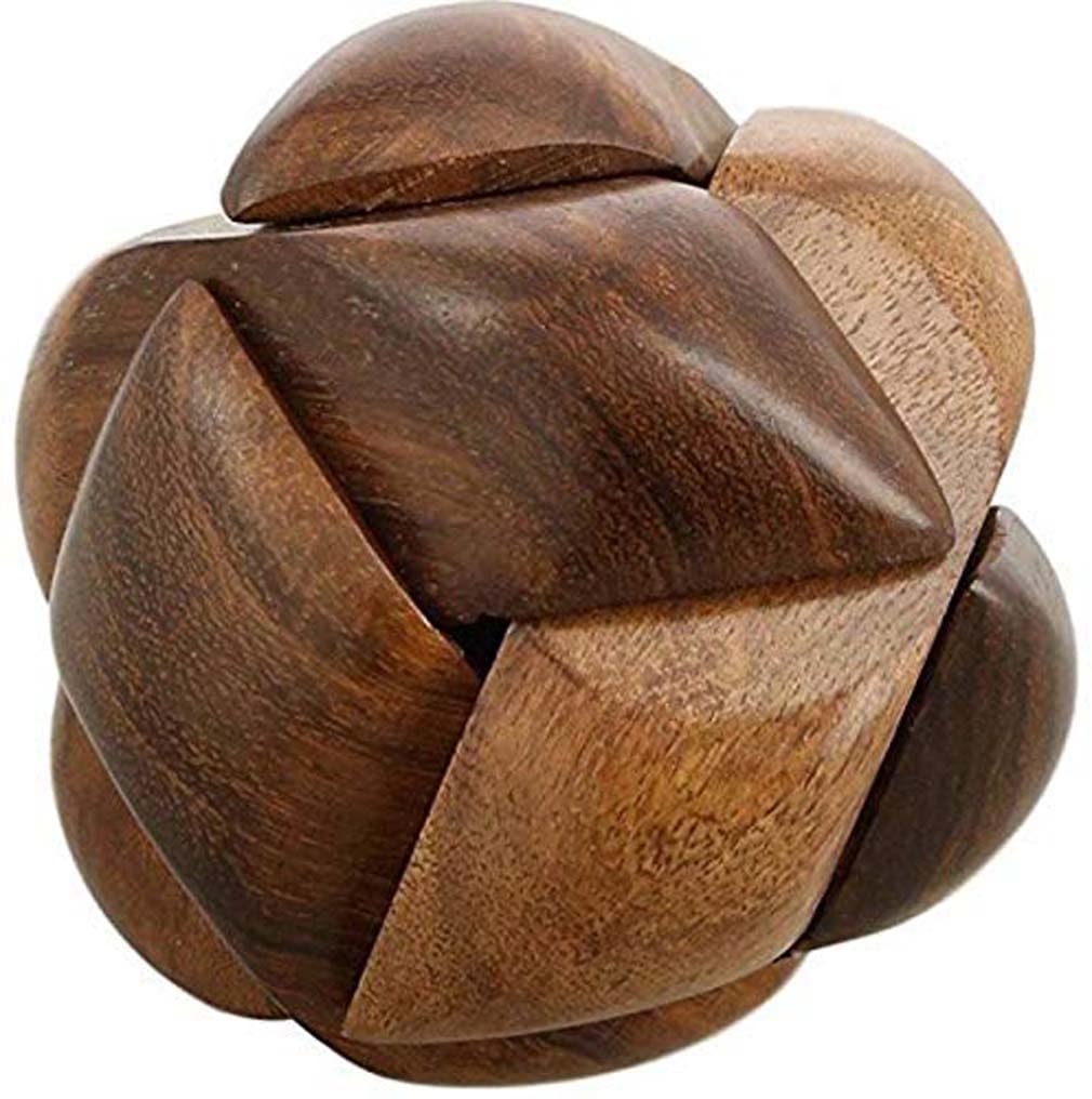 Zyntix Handmade 3D Wooden 6-Pieces Piller Interlocking Block Toy Puzzles Round Boll | Wooden Puzzle for Child Fun | Wooden 3D Puzzle for Child | Jigsaw Puzzle for Adults | Puzzle for Kids (B08WY3JSCK) Amazon Price History, Amazon Price Tracker