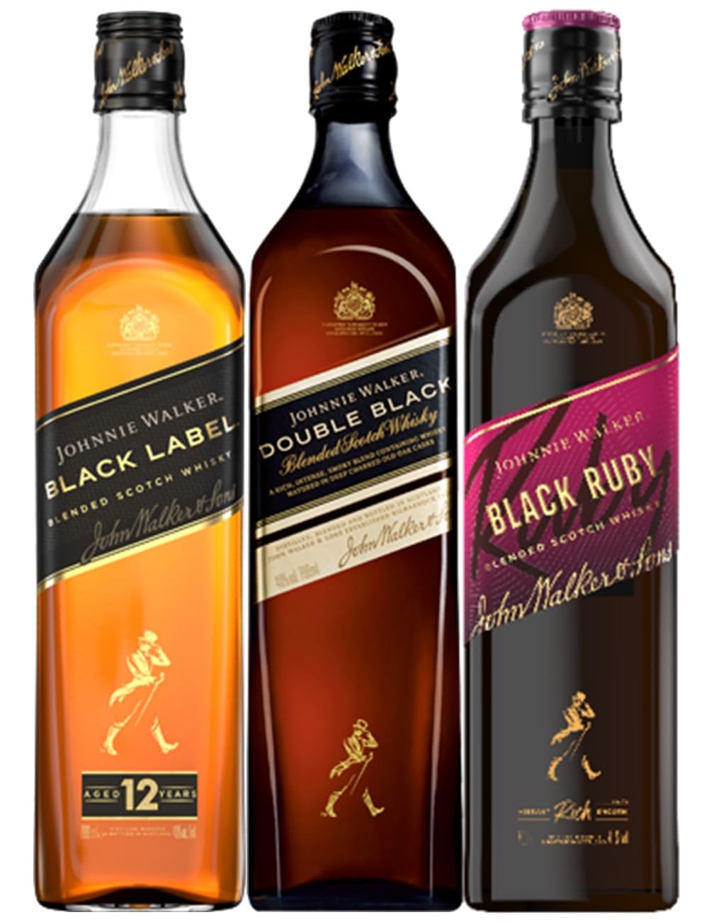 ジョニーウォーカー ブラックラベル 12年&ブラックルビー 700ml 4本 Amazon.co.jp: ジョニーウォーカー ダブルブラック ブラックラベル 12