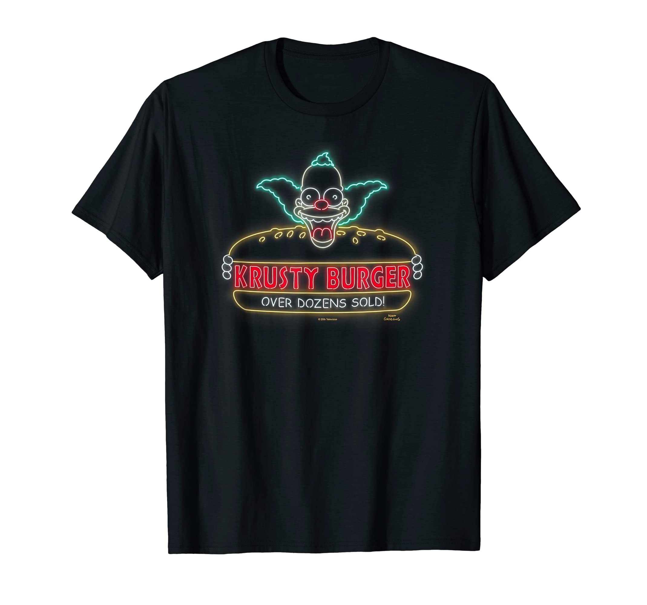 超特急 サイン入り tシャツ MUSIC BURGER Amazon | The Simpsons Krusty Burger Over Dozens Sold ネオン