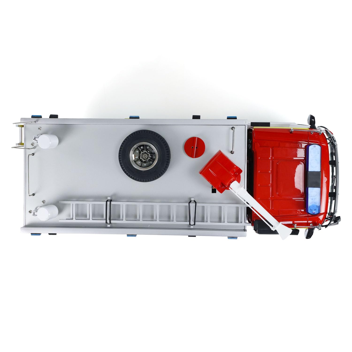 4x2 1/14 RC Feuerwehrfahrzeuge 3-Gang-Getriebe Funksteuerung Feuerwehrwagen Licht-Soundsystem Hobby Feuerwehrauto Modell Feuerwehrauto Feuerwehrfahrzeug Rettungswagen Modell Pumper Truck