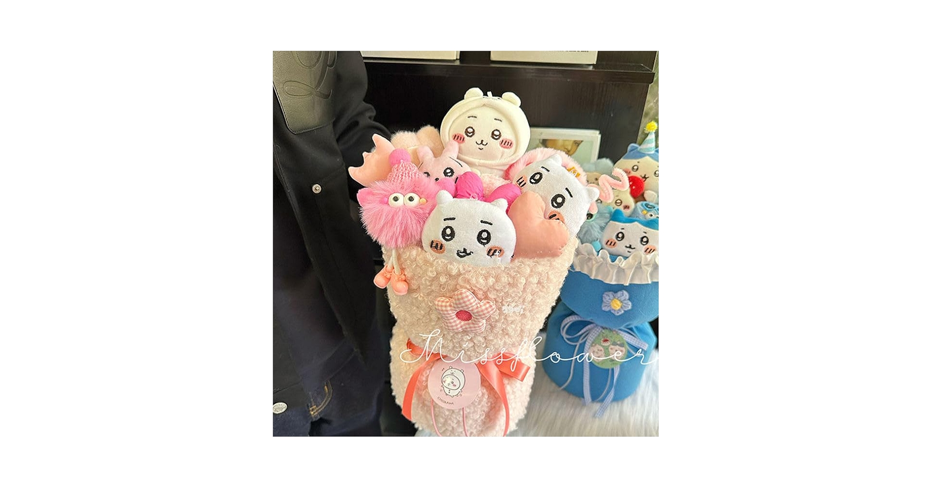 Amazon.co.jp: ぬいぐるみ花束 ちいかわ/うさぎ/ハチワレ