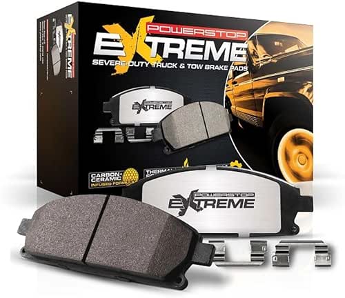 Power Stop Z36-1273 Front Z36 Truck & Tow Carbon-Fiber Ceramic
