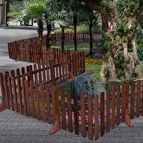 Arlai 50x30cm(LxH) Scalable Instant Fence Country Corner Picket Garden Creations Patio Wood Fence