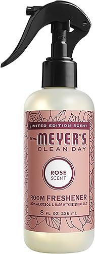 Miniatura 286 de Mrs. Meyer's Clean Day - Ambientador en espray, atomizador sin aerosol infundido con aceites esenciales, albahaca, 8 onzas líquidas