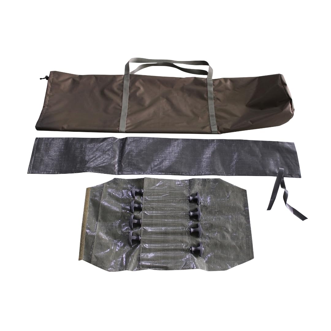 MK-Angelsport "Fort Knox Air 2 Man Dome Tienda Uhatex – Incl. Maza de Goma