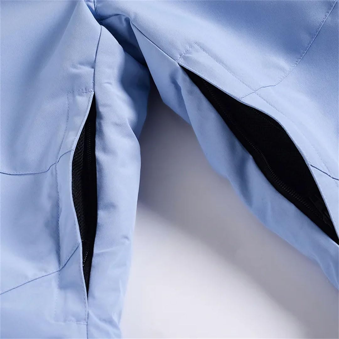 Pantaloni da sci da uomo e donna, per attività all'aperto, antivento, caldi, invernali, sci e snowboard