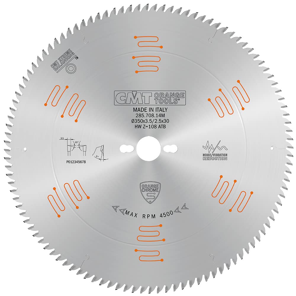 CMT ORANGE TOOLS 285.816.60M OSTRZEŻENIE CHROME HW 216x2.3/1.6x30 Z60 ATB -5NEG