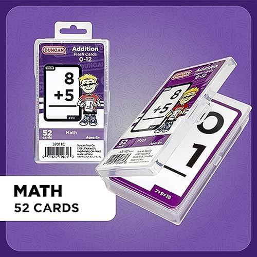 Miniatura 4 de Duncan - Tarjetas para practicar la suma, morado y blanco, (3701FC)