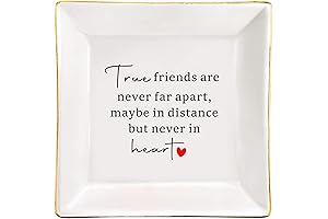 Ceramic Ring Trinket Dish for Best Friend Gift