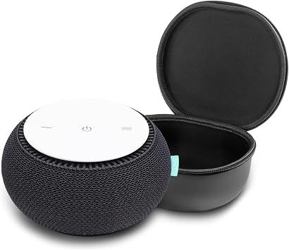 SNOOZ Travel Bundle - Original Charcoal Smart White Noise Sound Machine and Travel Case