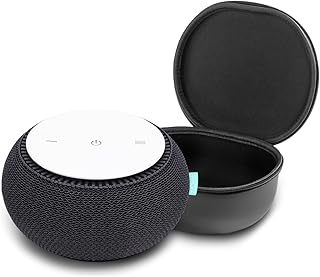SNOOZ Travel Bundle - Original Charcoal Smart White Noise Sound Machine and Travel Case