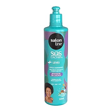 Amazon Com Linha Tratamento Sos Cachos Salon Line Ativador De Cachos Leve 300 Ml Salon Line Treatment Sos Curls Collection Mild Curl Activator 10 14 Fl Oz Beauty Personal Care