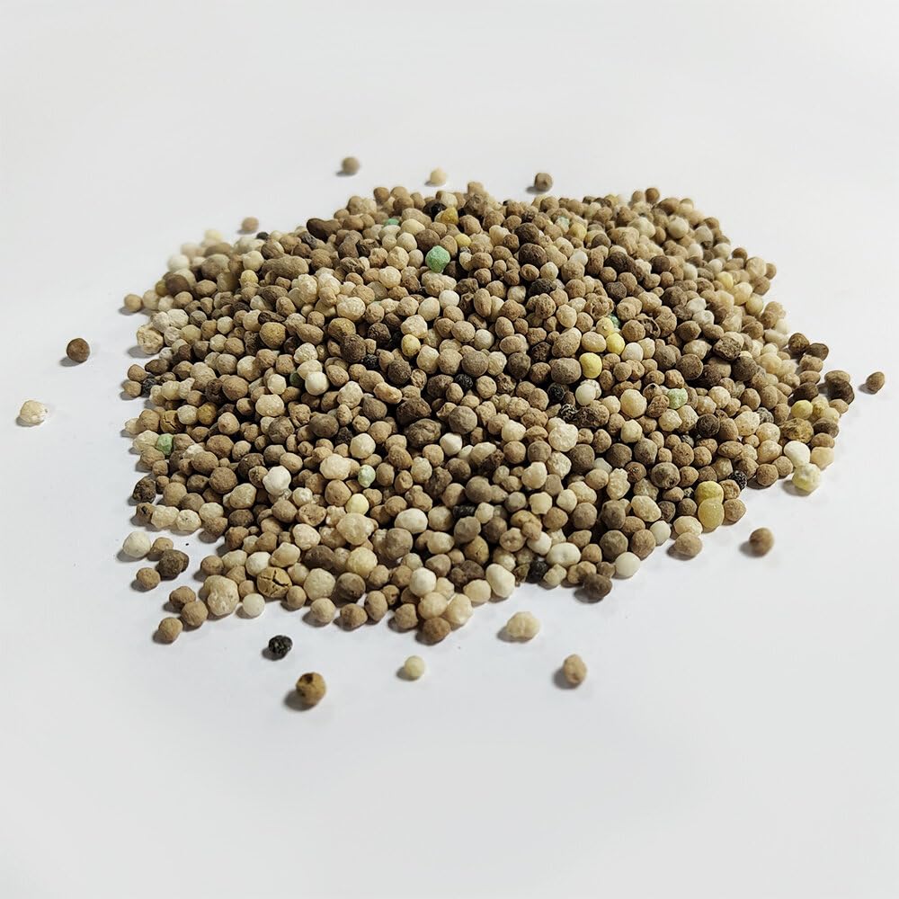 All-In-One : engrais gazon anti mousse avec chaux - 20 kg : 500 m² - avec du magnésium pour un gazon vert foncé - utilisation à l'année
