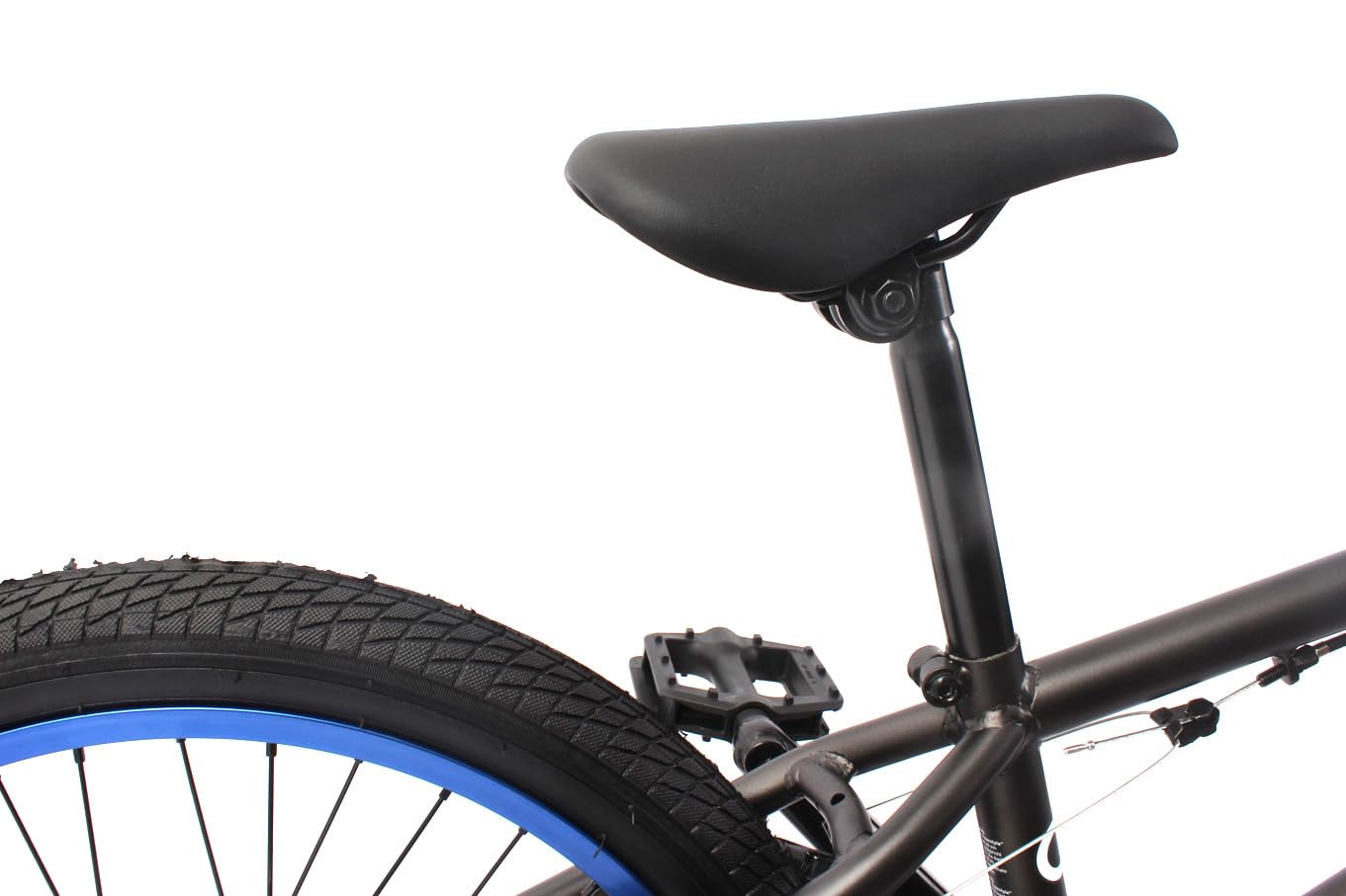 KHEbikes Bicicleta BMX Chris BÖHM, 20 Pulgadas, Rotor Patentado Affix 360°, Gris Oscuro Mate, Peso Ligero - ¡sólo 11,3kg!