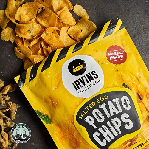 Irvins Salted Egg Potato Chips, 3.7 Ounce (Pack of 1) - Thumbnail 3