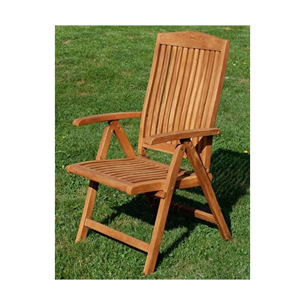 ALEOS Teak Hochlehner Tobago, 7-fach verstellbar