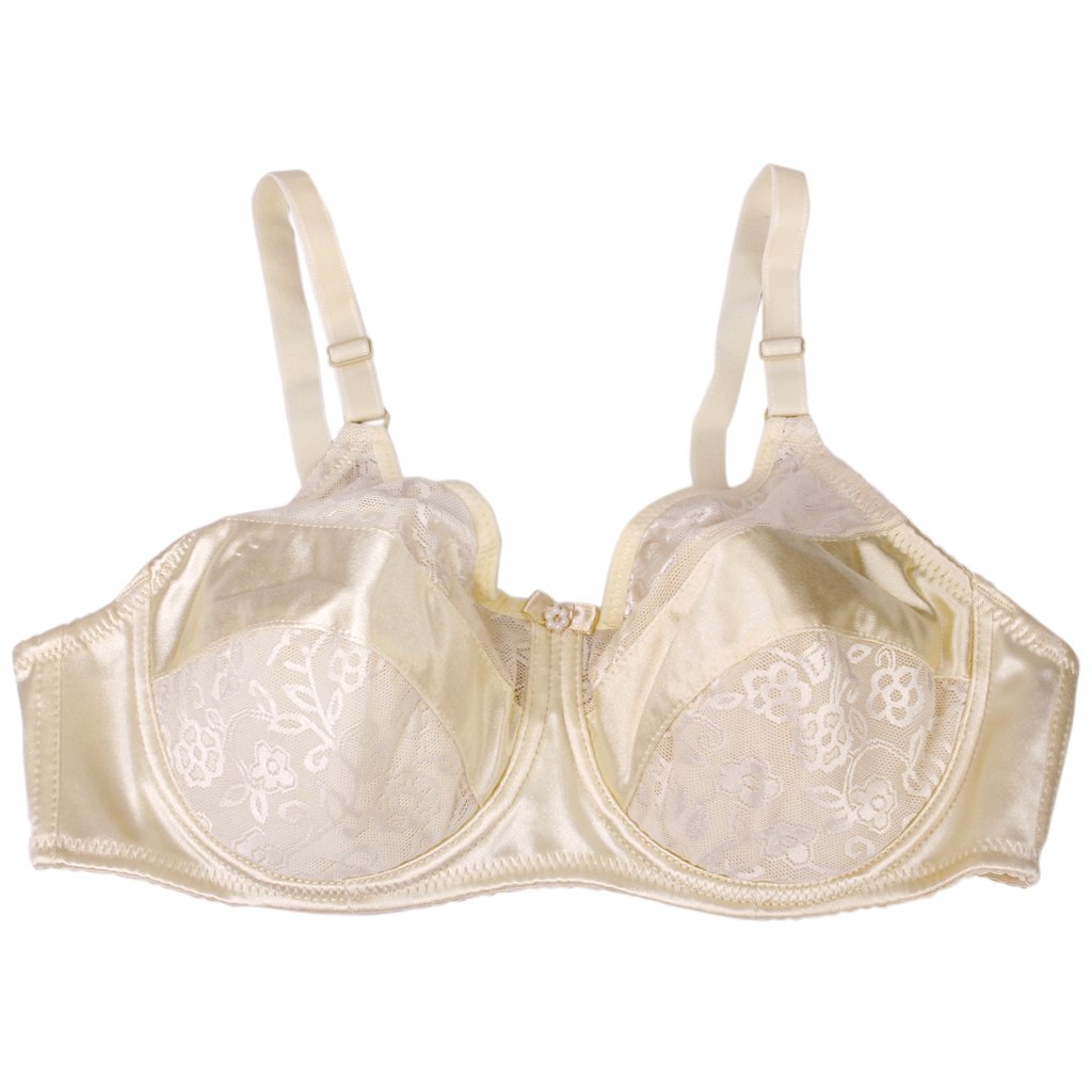 magideal Women Girls Ladies Special Pocket Cotton Blend Bra Lingerie Undergarments Nude 36/80-picture-36
