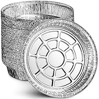 Algopix Similar Product 5 - MontoPack 9 Round Aluminum Foil Pans 