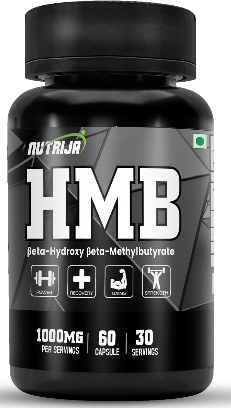 Amazon.com: NutriJa HMB 1000MG Capsules (Beta-Hydroxy Beta ...