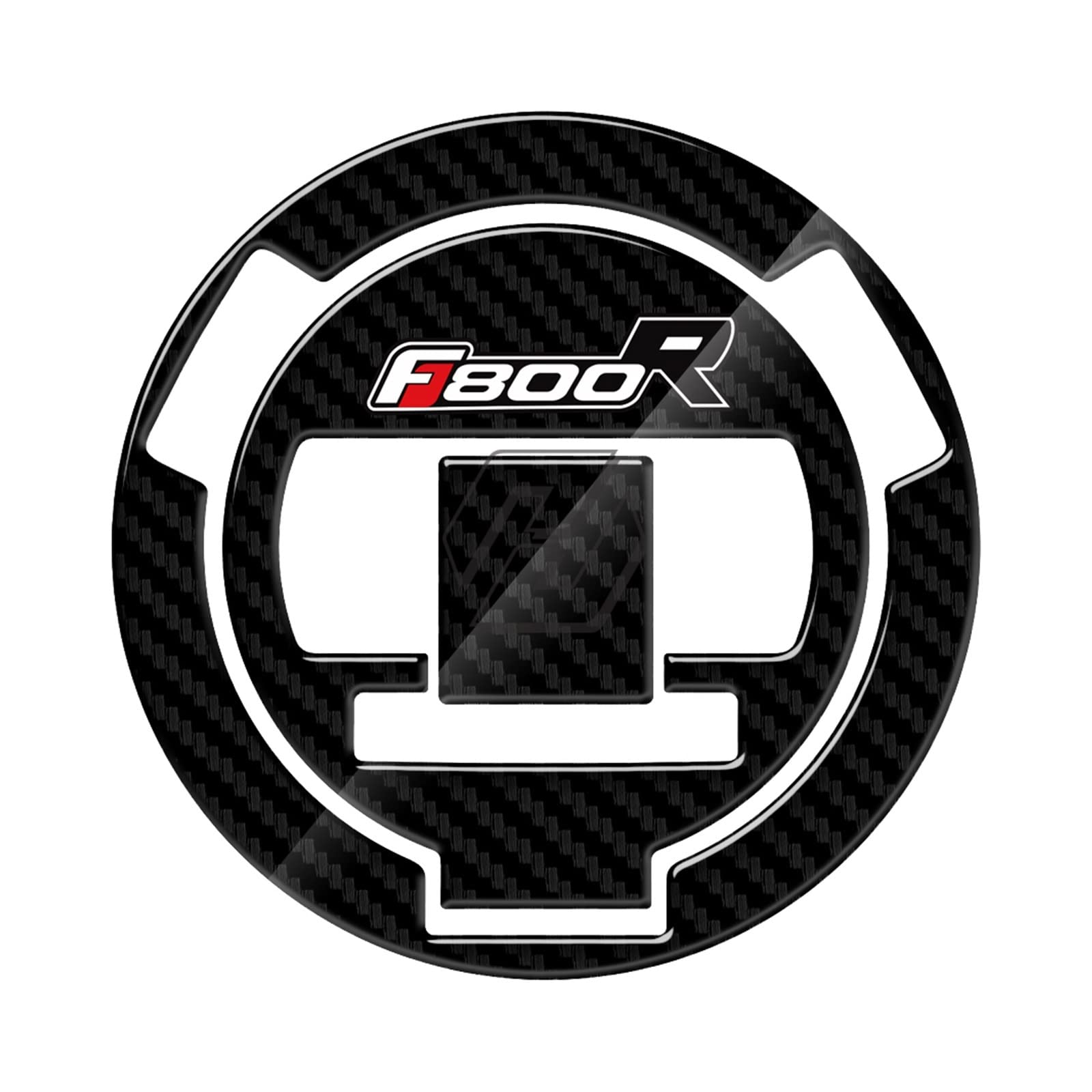 Tankpad F800R haut de gamme et étui décalcomanies réservoir pour bouchon gaz carburant moto