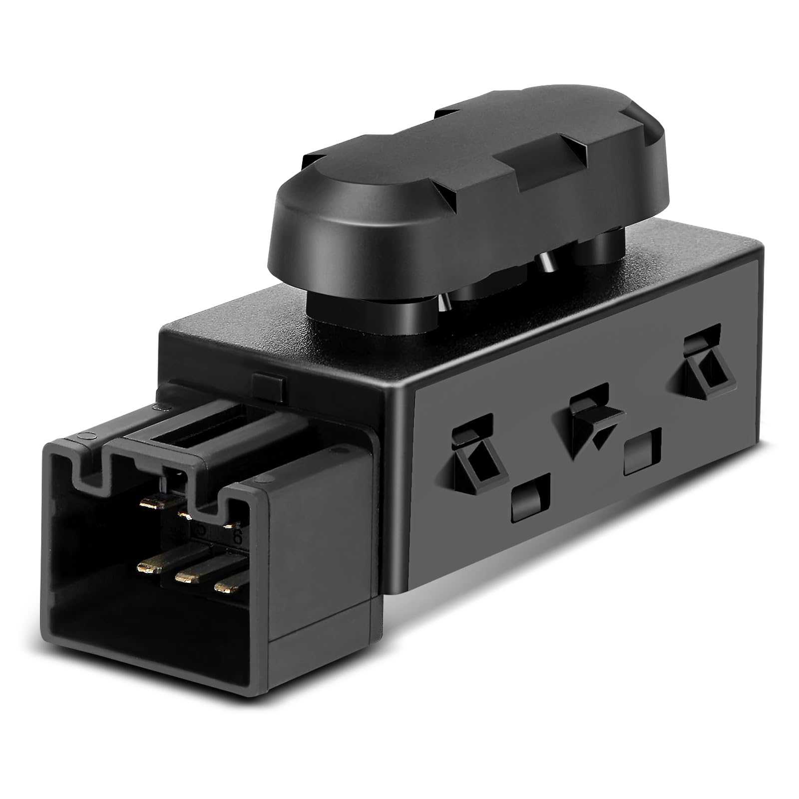 A-Premium6 Ways Power Seat Switch Compatible with Ford Lincoln & Mercury Vehicles - F-150 Escape Explorer Super Duty Freestyle Mustang Taurus Milan Sable & More - # SW7258, 9L3Z14A701A, 5F9T14B709AA