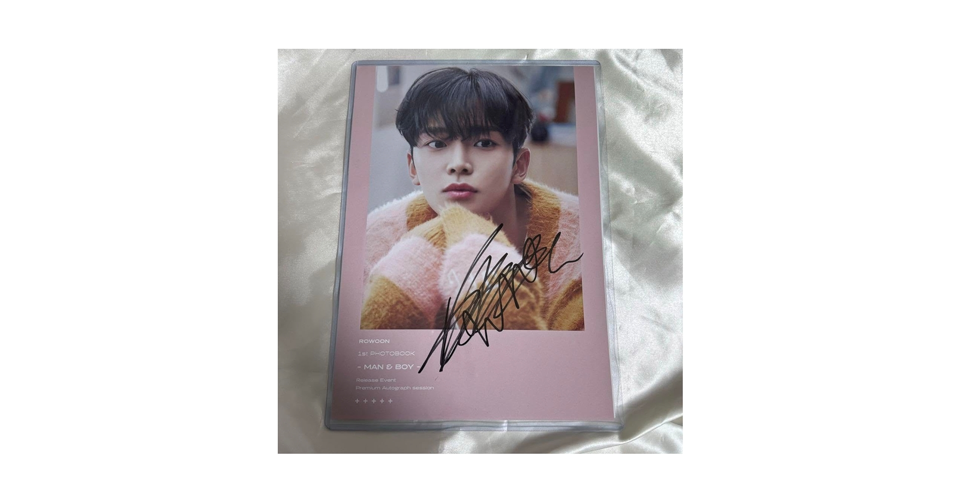 Amazon.co.jp: SF9 ロウン man&boy A賞 直筆サイン サイン会 : おもちゃ