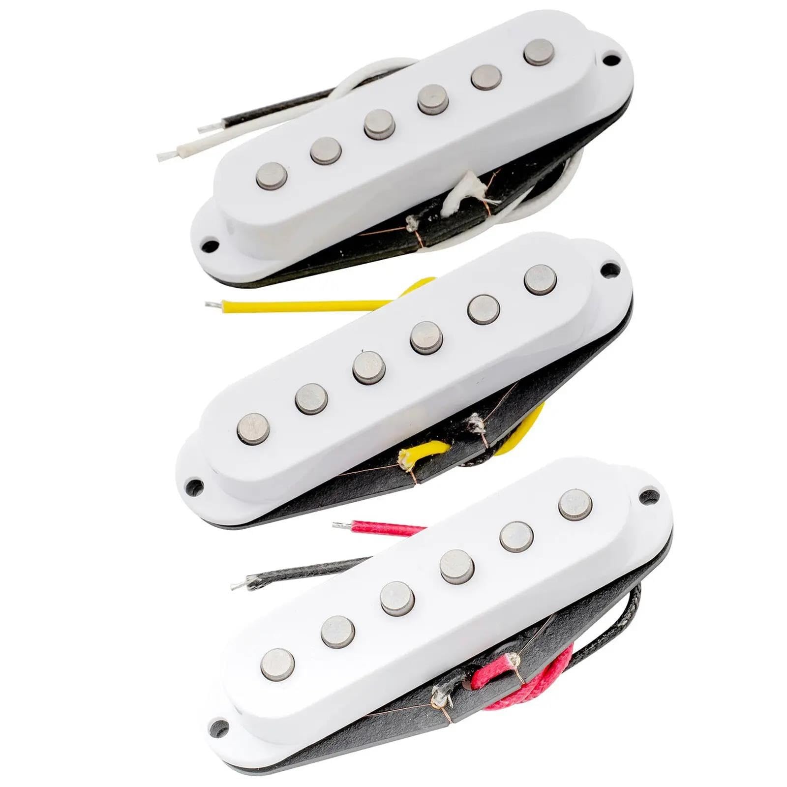 Przetwornik Do Gitary Elektrycznej Pickup Gitarowy | Vintage Staggered Alnico 5 Single Coil przetworniki zestaw do gitary elektrycznej