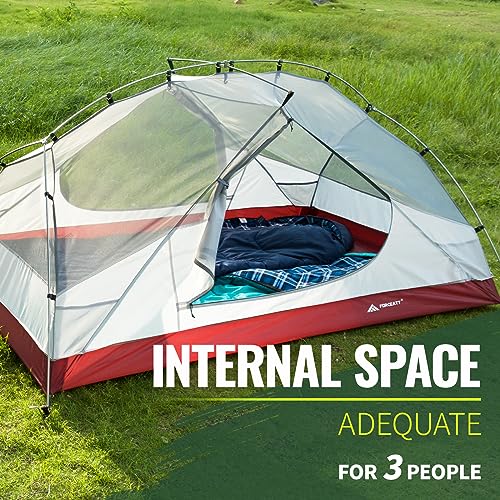 Forceatt Tent 3 Person Camping Tent, Waterproof and Windproof 3-4 Seasons Ultralight Backpack Tent, can be Installed Immediately, Suitable for Hiking, Camping, Outdoor… - Thumbnail 6