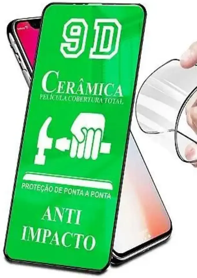 Película Ceramica 9D Clear HD Para Xiaomi Poco M6 PRO 4G