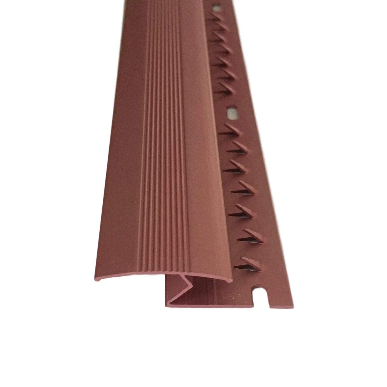 Flooring Direct Rose Gold Metal Z Edge Door Bar Trim Carpet To Laminate (900Mm, )