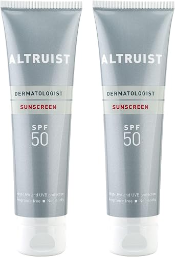 ALTRUIST. Dermatologist Sunscreen SPF 30 – Superior 5-star UVA protection by Dr Andrew Birnie, suitable for sensitive skin – 1 Litre