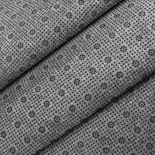 Premium 72x118 Inch Non-Slip Tufting Fabric with Plum Blossom Design - Durable Backing for Rug Tufting, Cushion Making & DIY Projects