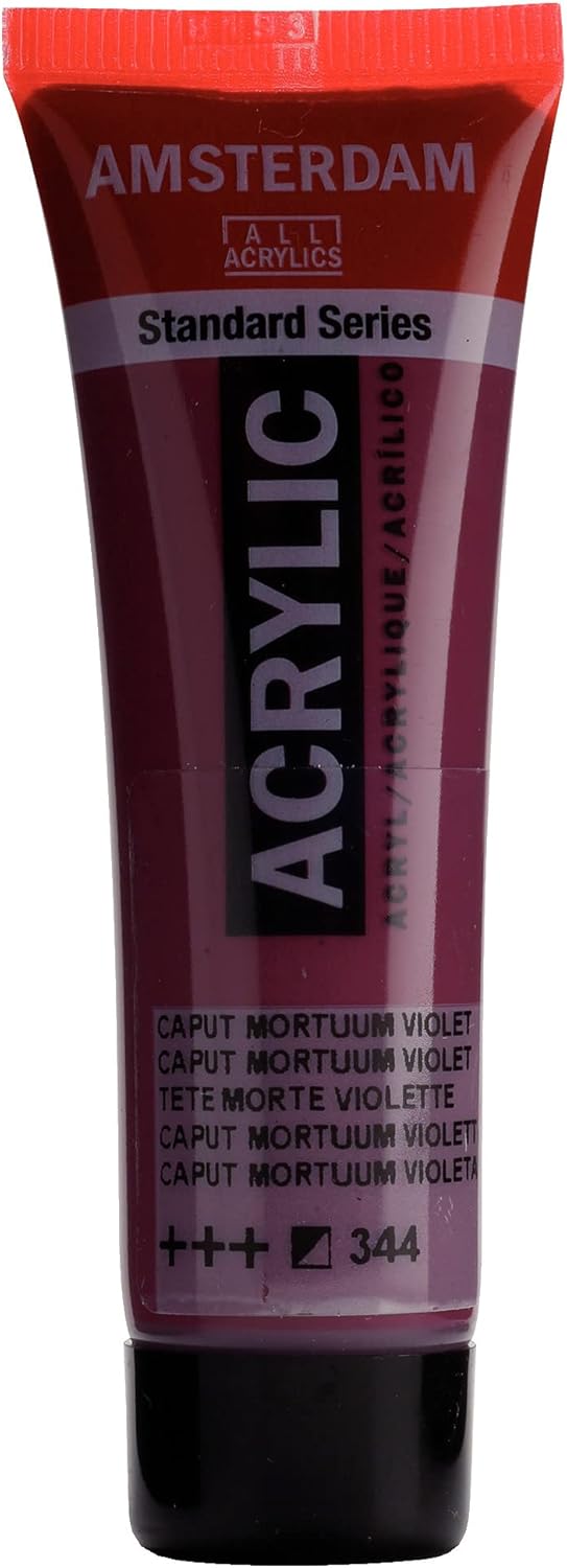 Amsterdam Talens Standard : Acrylic Paint : 20ml : Caput Mortuum Violet