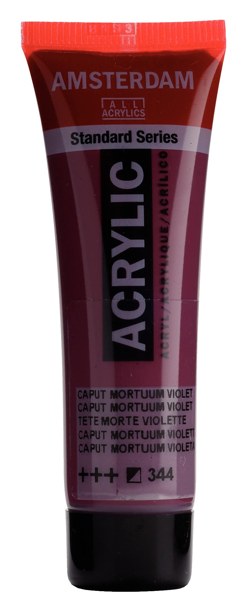 Amsterdam Standard Series Acrylic Tube 20 ml - Caput Mortuum Violet 344 - High Quality Lightfast Pigment