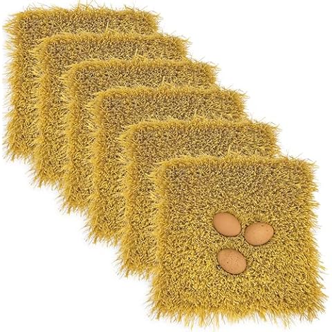 Turf Pads for Chicken Nesting Boxes - 6 Pack Cover