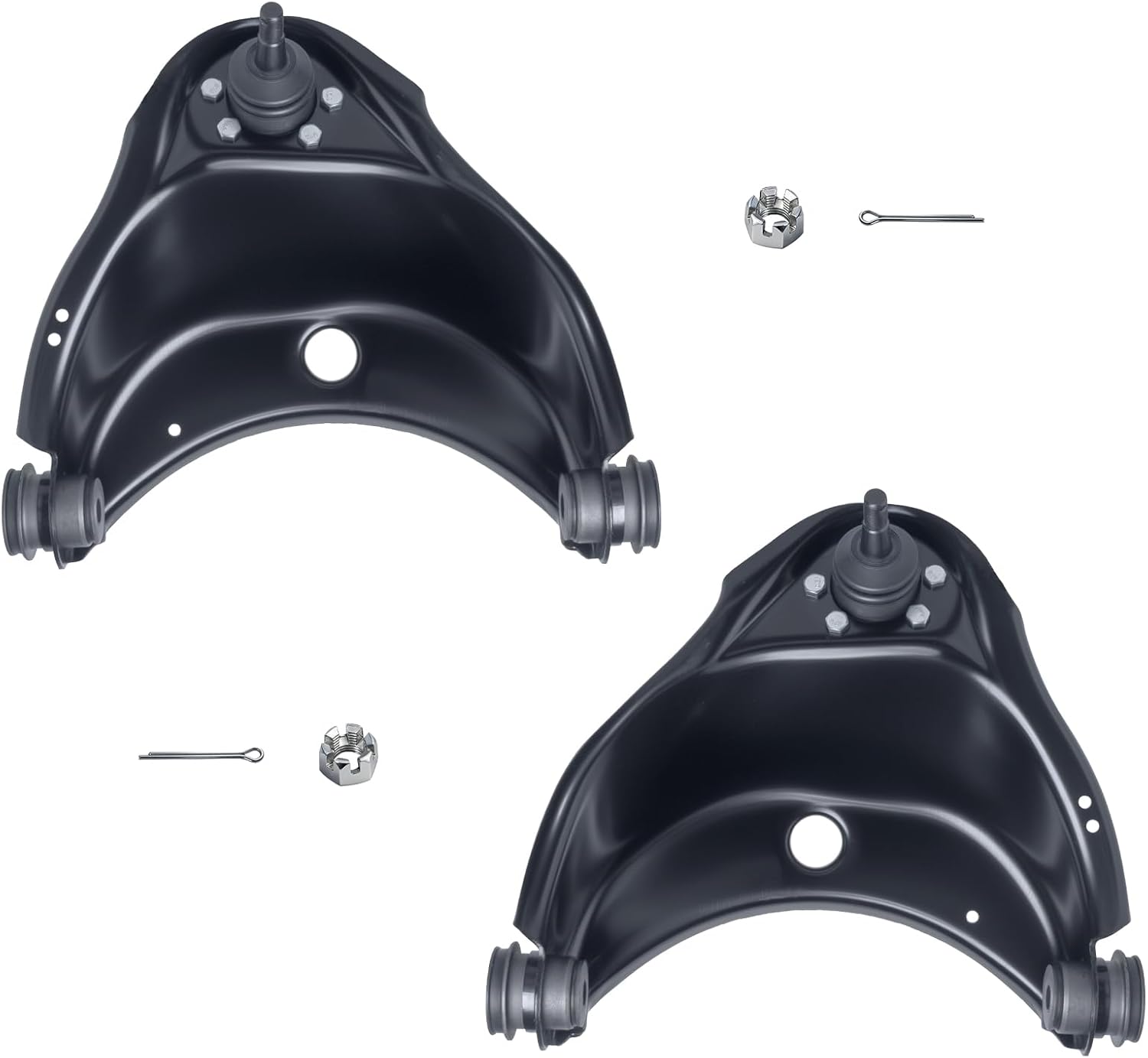 Front Upper Control Arm and Ball Joint Assembly Fit For 1988-1999 Chevy GMC C1500 /88-00 C2500 /96-02 Savana Express 1500 2500/95-99 Tahoe Yukon AUQDD K620160 K620161 Left Right 2Pc Set Suspension