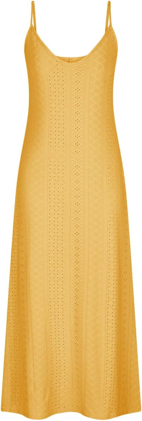 Womens Sleeveless Slip Dresses Loose Fit Dresses for Women V Neck Beach Hawaiian Maxi Long Summer Fall Dresses 2026 - Image 4