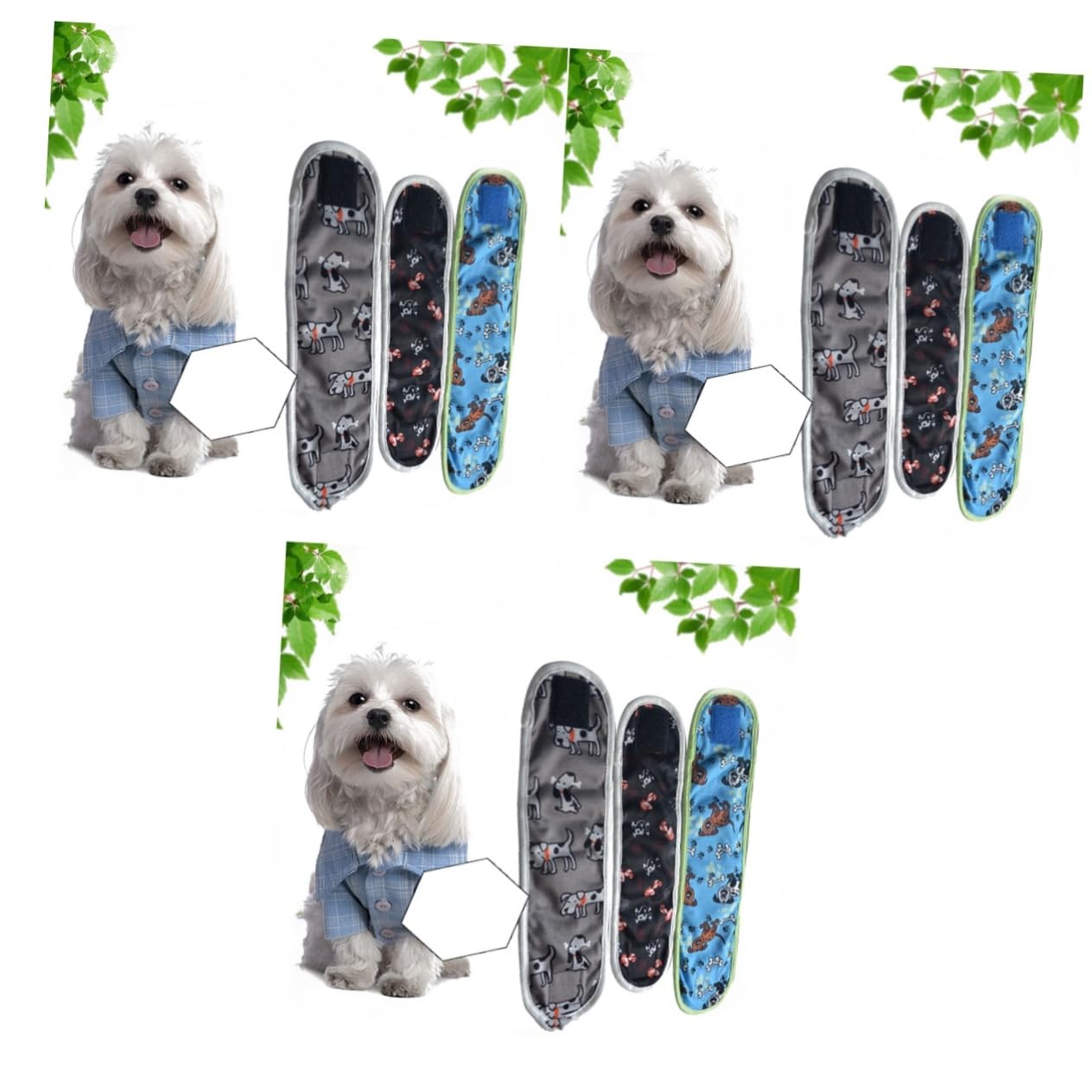 BESPORTBLE 9 Stück 13 Hündin Windel Pet Körperliche Hose Hygieneunterwäsche Für Hunde Hundewindeln Gegen Inkontinenz Hundeunterwäsche Windeln Für Hündinnen Kleine Hundewindeln Hundezubehör