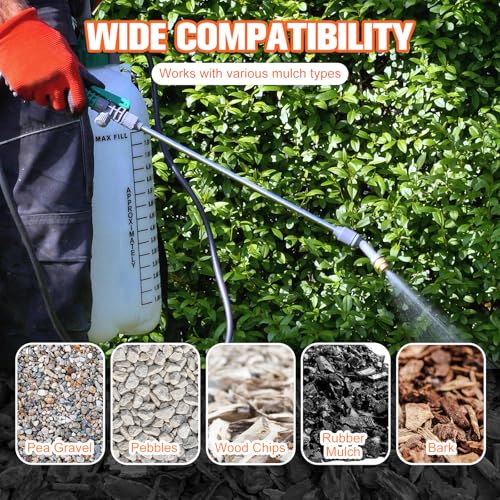 Mulch Binder Rock Glue for Landscaping Pea Gravel Binder 2 Gallon Max Cover Strong Mulch A - image 6