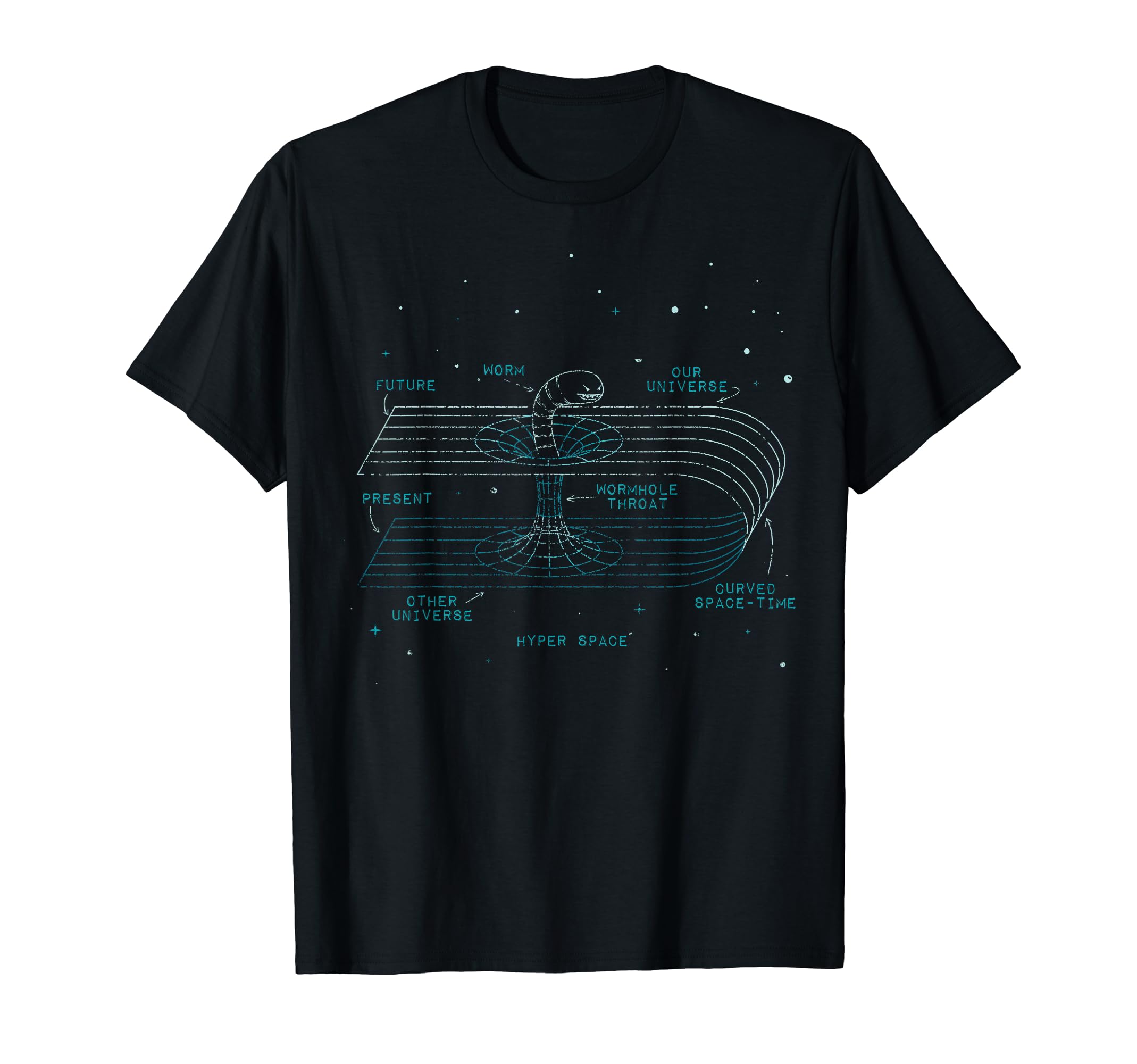 Time Warp Physics Wormhole Time TravelPhysics Wormhole Time Travel Astrophysicists T-Shirt